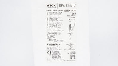 Teleflex EFX002 Weck EFx Shield Fascial Closure System (x)